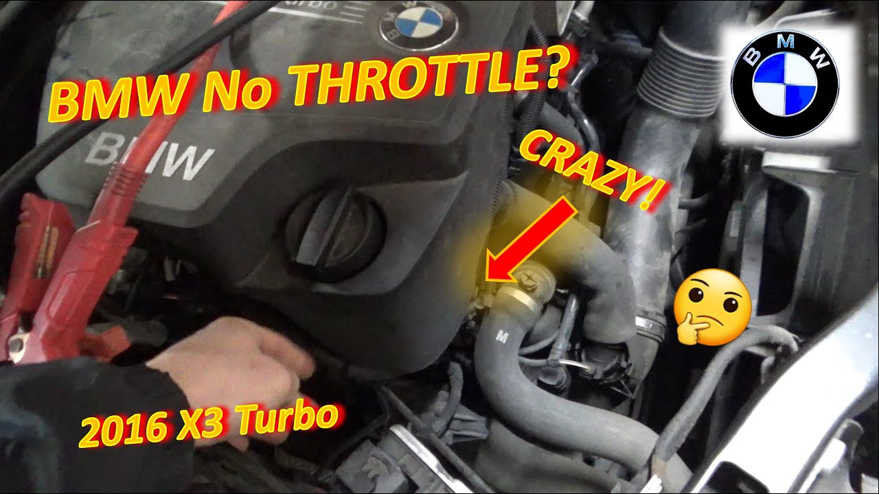 BMW NO THROTTLE?? ('16 X3 Turbo)