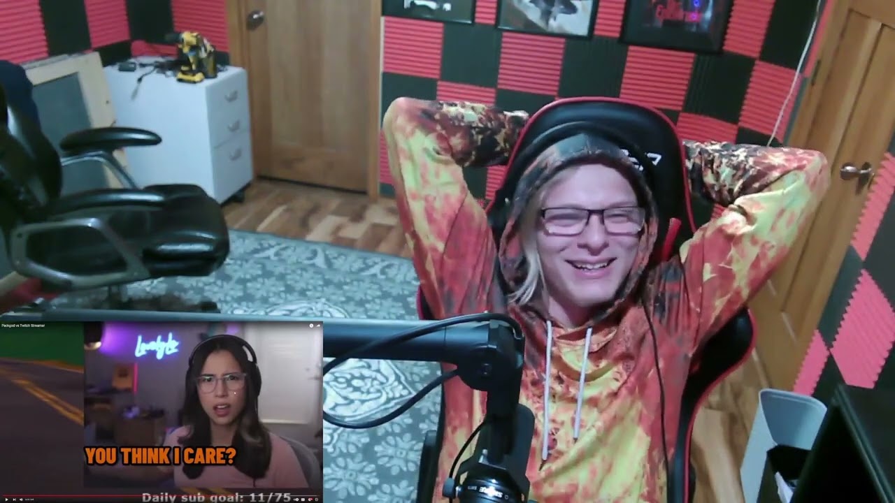 Live Roast | Packgod vs Twitch Streamer | Reaction