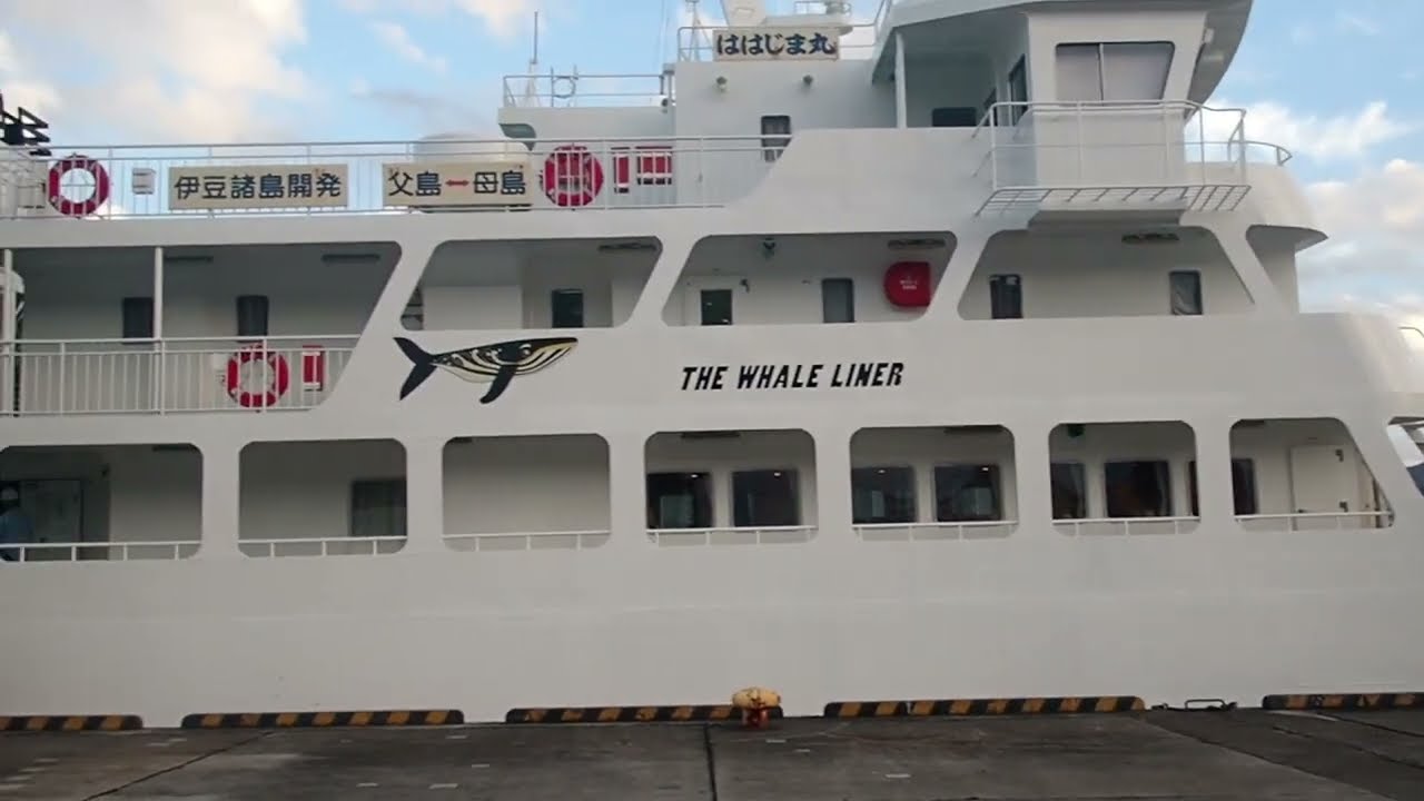 伊豆諸島開発「ははじま丸」父島二見港⇔母島沖港