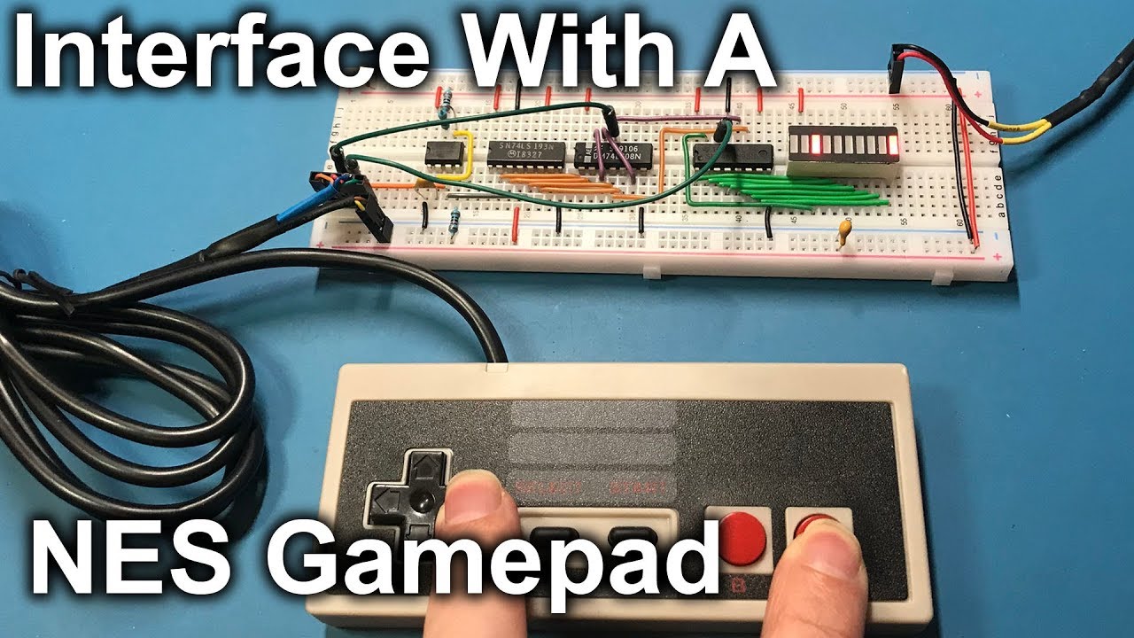 Interfacing With a NES Gamepad
