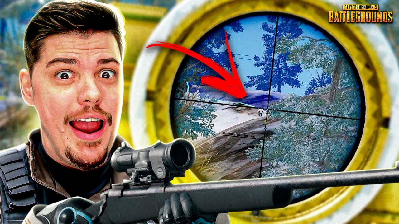 A MINHA AGILIDADE COM A SNIPER NO PUBG É SURREAL!