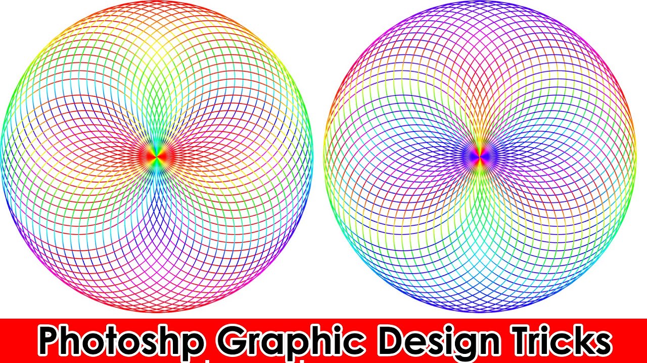 Spiral Graphics Design in Photoshop | Spiral Design | Photoshop Tutorial In Nepali #photoshoptricks