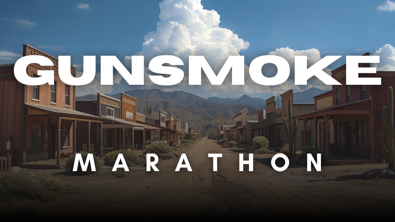 Gunsmoke Old Time Radio |  Non Stop Western Radio Drama | Restored Sleep Stream