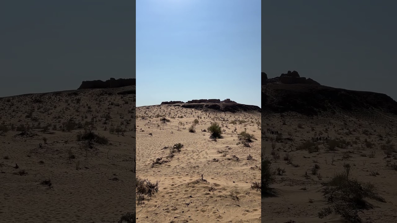 Uzbekistan Desert at Ayaz-Kala #uzbekistan #desert #ayazkala #travel