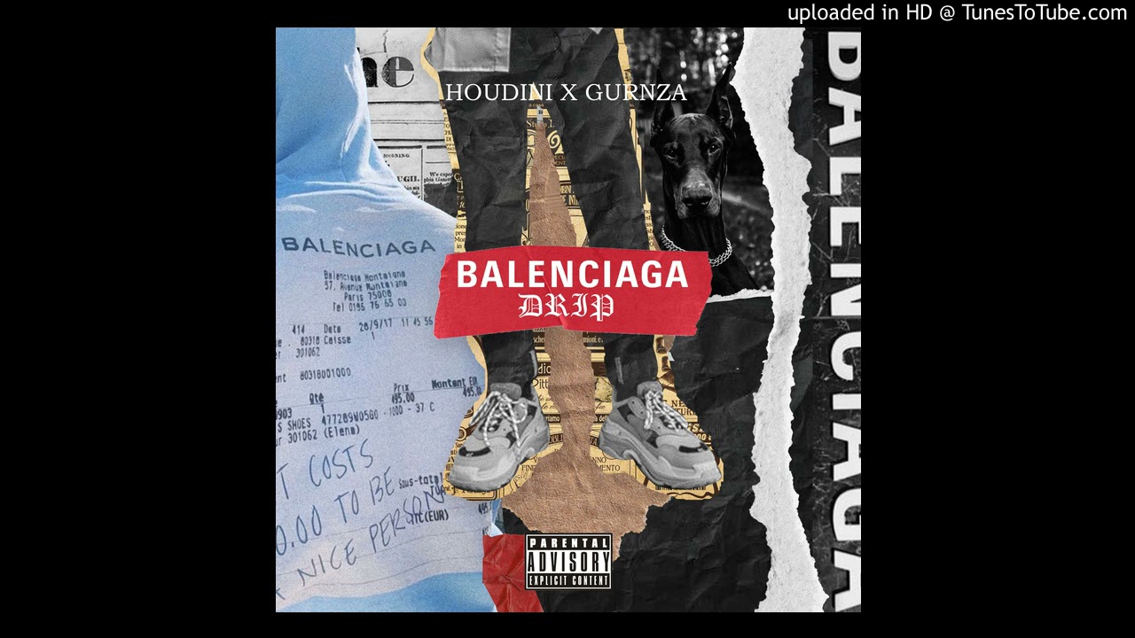 Shawn Houdini - Balenciaga Drip ft Gurnza (VISUALIZER)