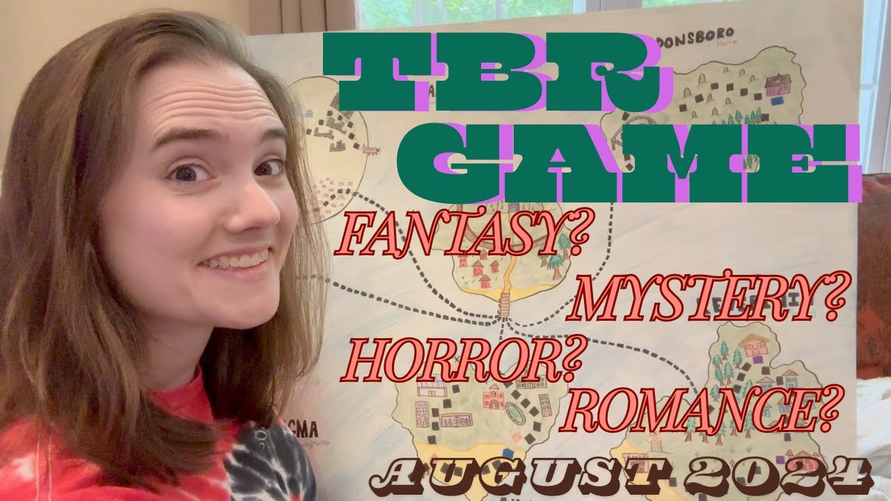 TBR Game chooses what I read || August 2024 picks are going to be AMAZING