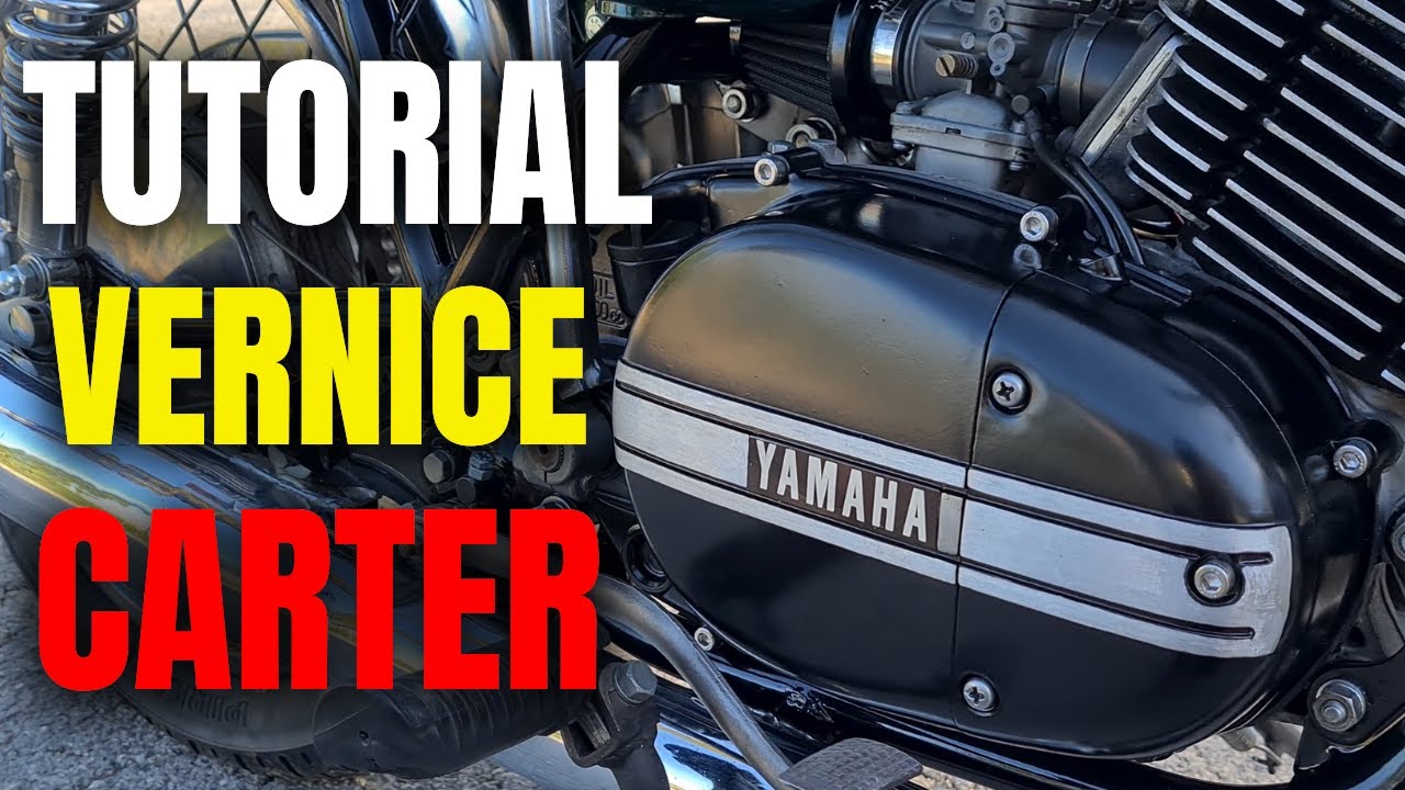 COME VERNICIARE IL TUO CARTER !!! #yamahard350 #espertidellavernice