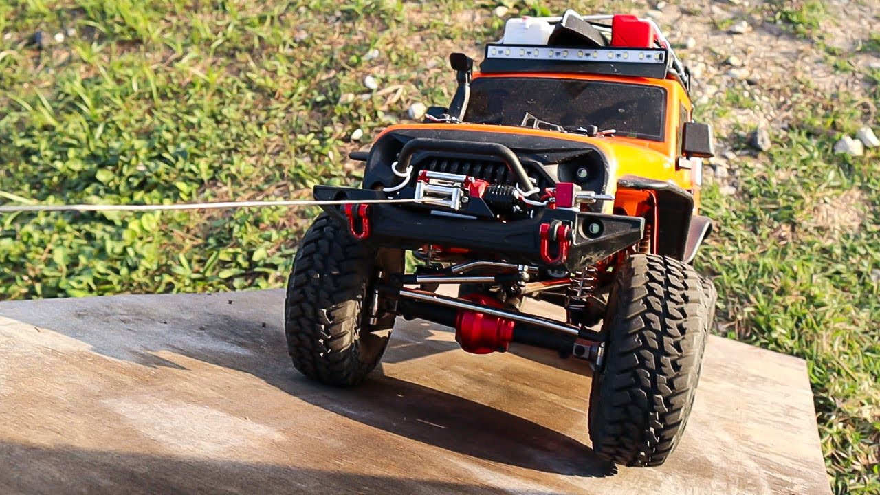 Real Working WINCH! For RC Cars, RC Crawlers & RC Trucks