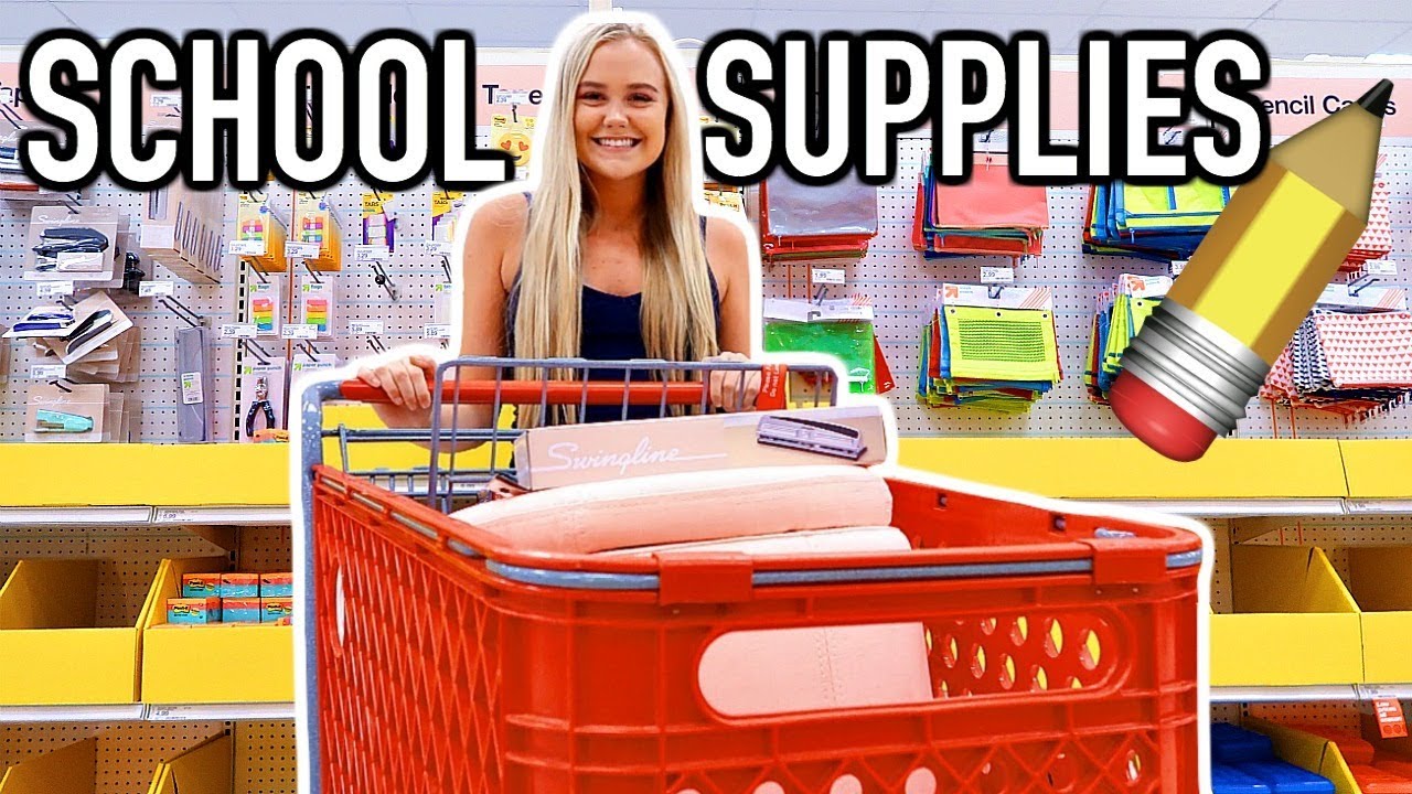 SCHOOL SUPPLIES SHOPPING VLOG 2018