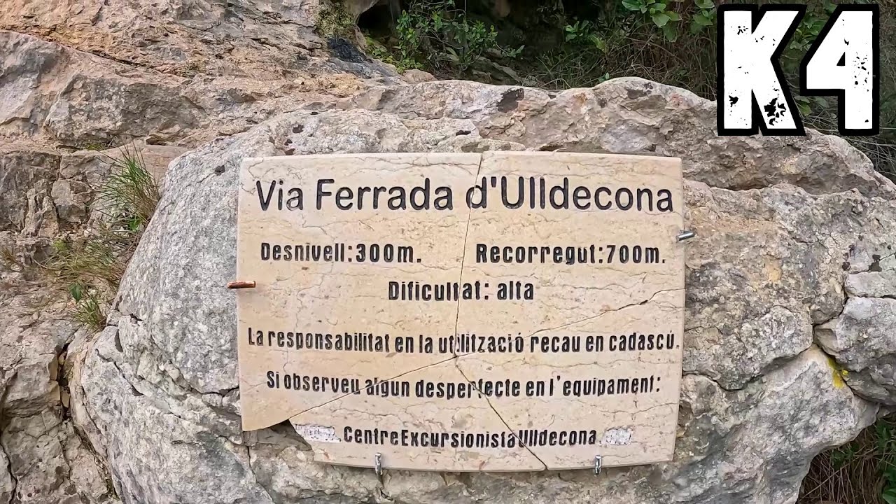 🧗‍♀️ Vía Ferrata Ulldecona (K4) - Torreta de Montsia (100 Cims)😉Explicadas paso a paso