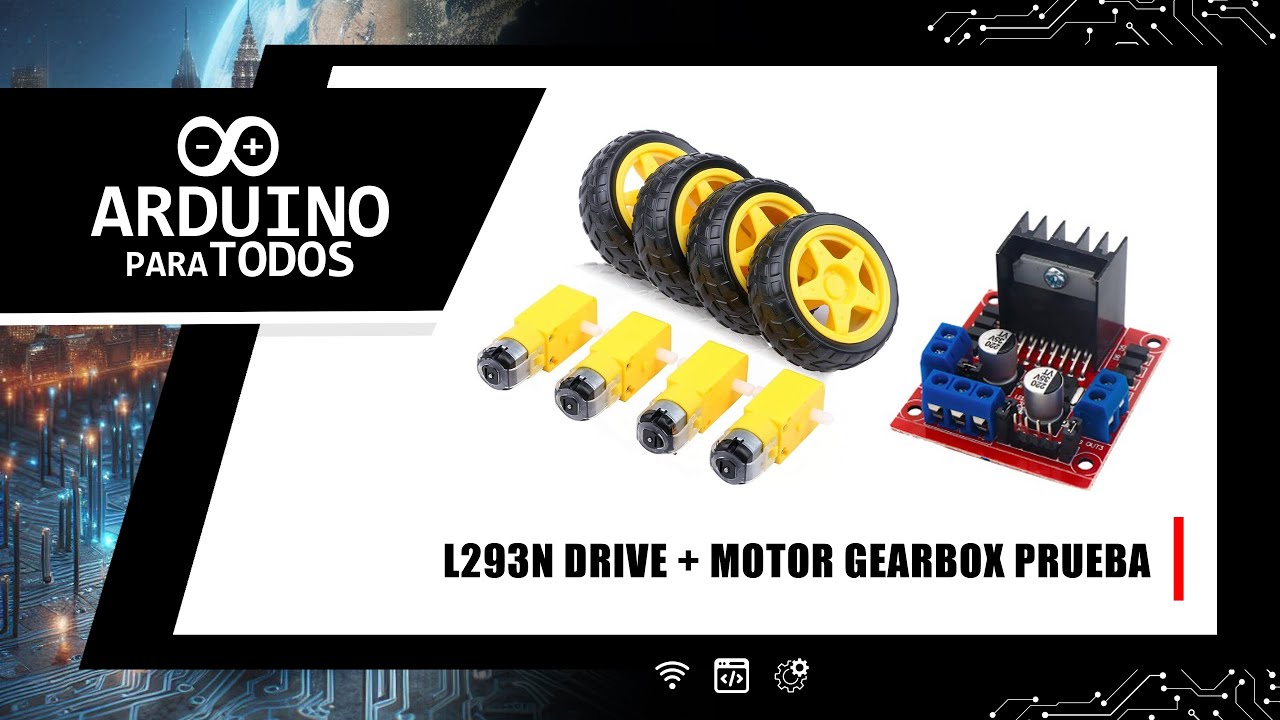 ⚙️ Control de Motor DC con PWM Usando L298N y Arduino | Dirección Segura #PWM