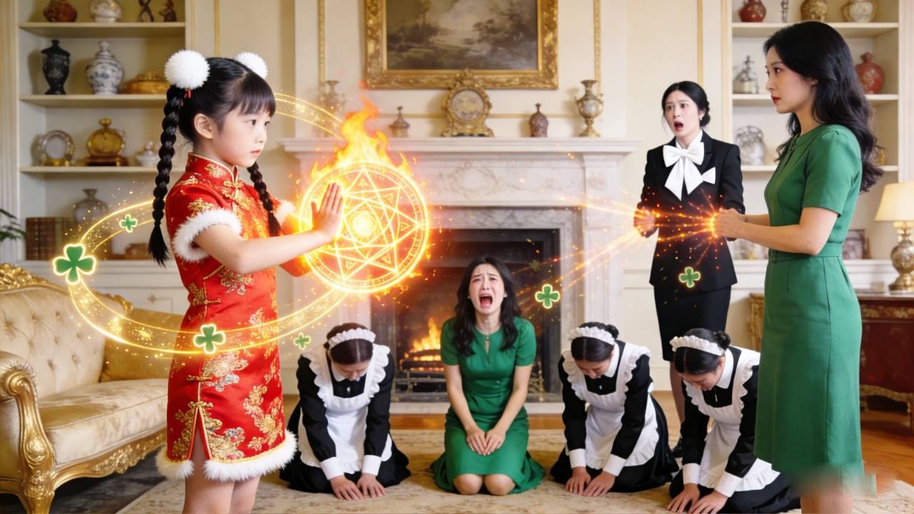 She Adopt Superpowered Girl Who Saved Her. Didn't know, She Will Bring Luck & she is her Princess.