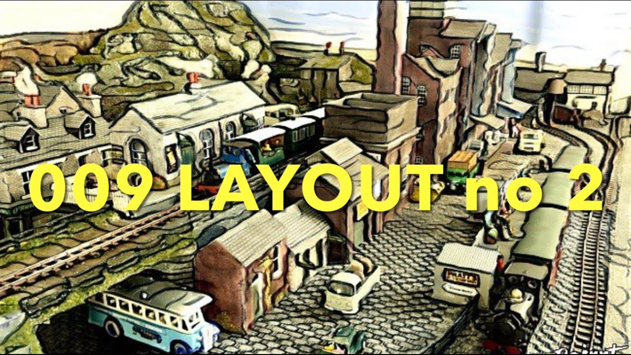 MY 009 LAYOUT v 2 - The Harland Light Railway. 