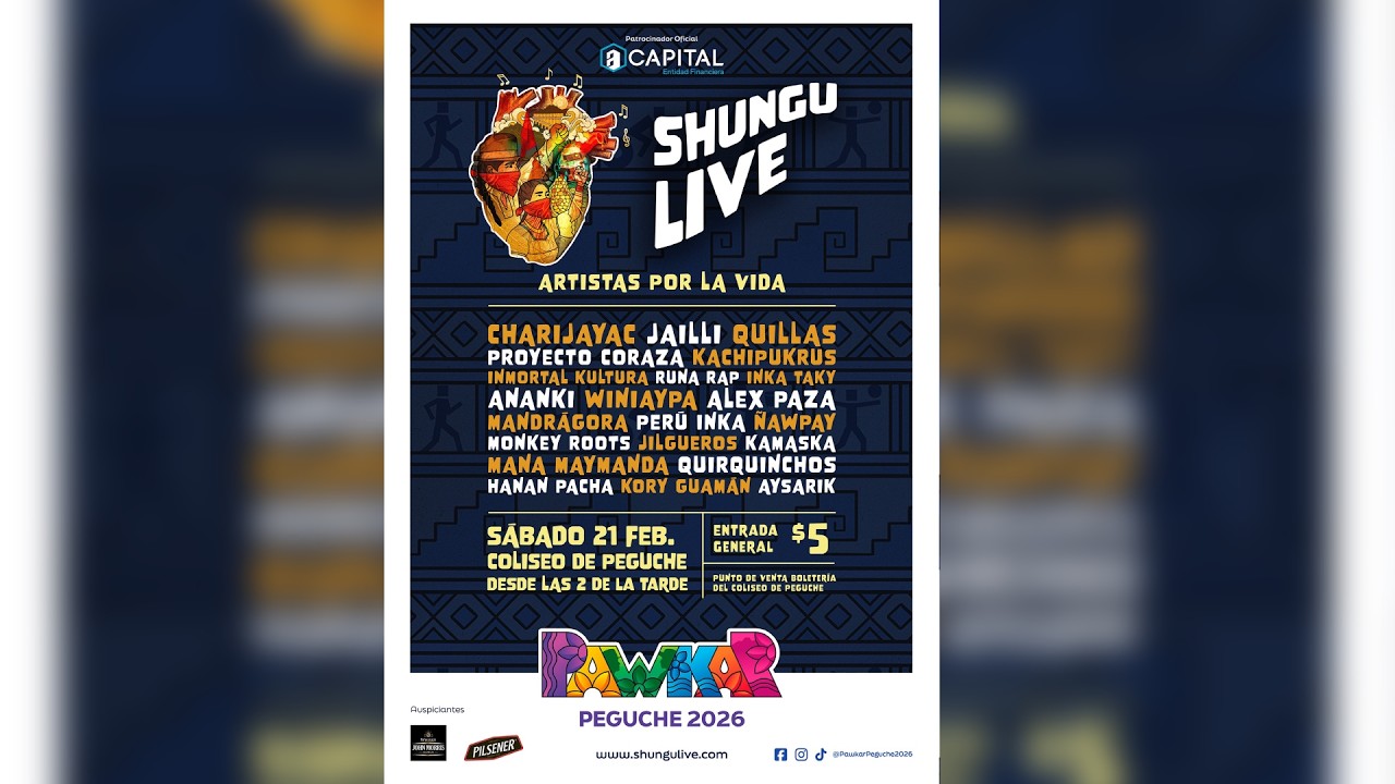 SHUNGU LIVE / Nivel 7 / Pawkar Peguche 2026