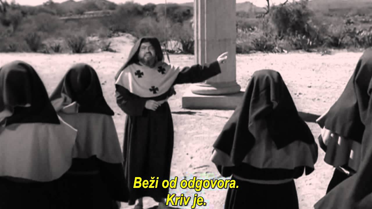 Simon of the Desert (1965) HD AVI - Srpski titl (Deo 2 od 3)
