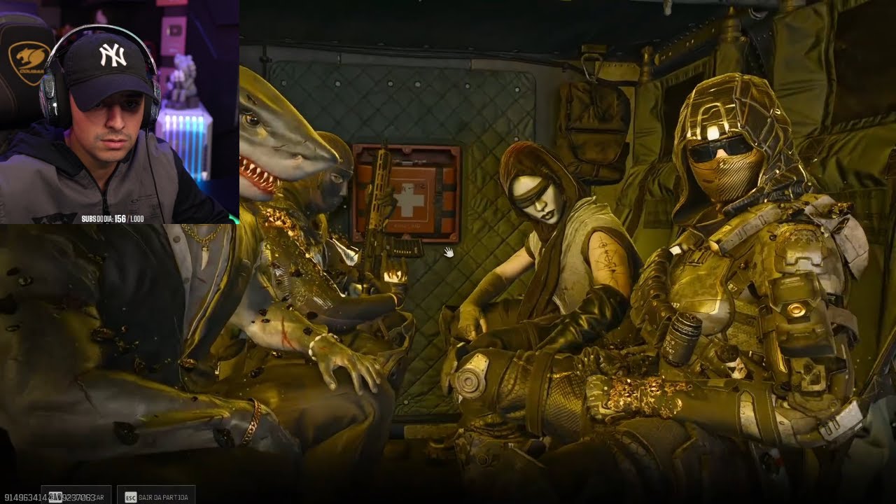 CORINGA jogando COD WARZONE com OVOTZ, Mitsuki e Dedé! | EP 67