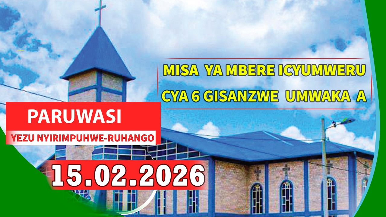 LIVE🔴 IGITAMBO CYA MISA YA MBERE II KU WA 15/02/2026