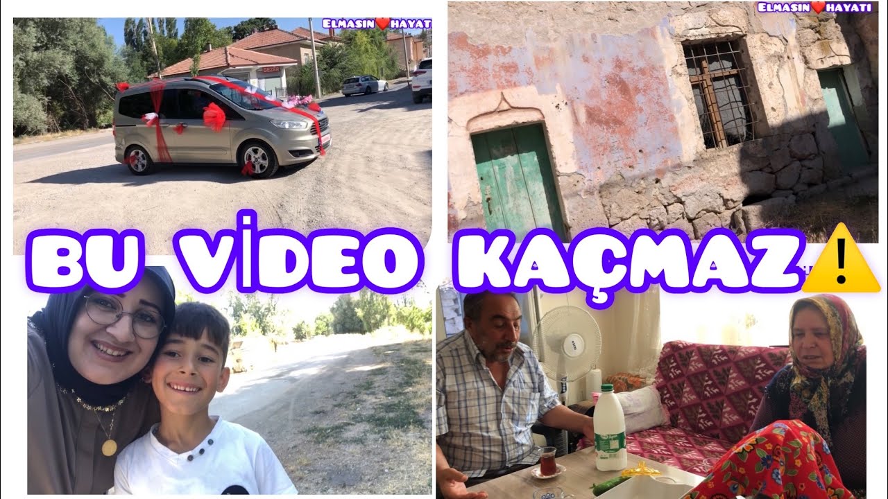 AŞKLARINI İTİRAF EDENLER😉İLK AYRLDIĞM EVİM😌‼️BU VLOG KAÇMAZ‼️ELMASLA KÖYDE HAYAT-DÜĞÜN OYUN SOHBET