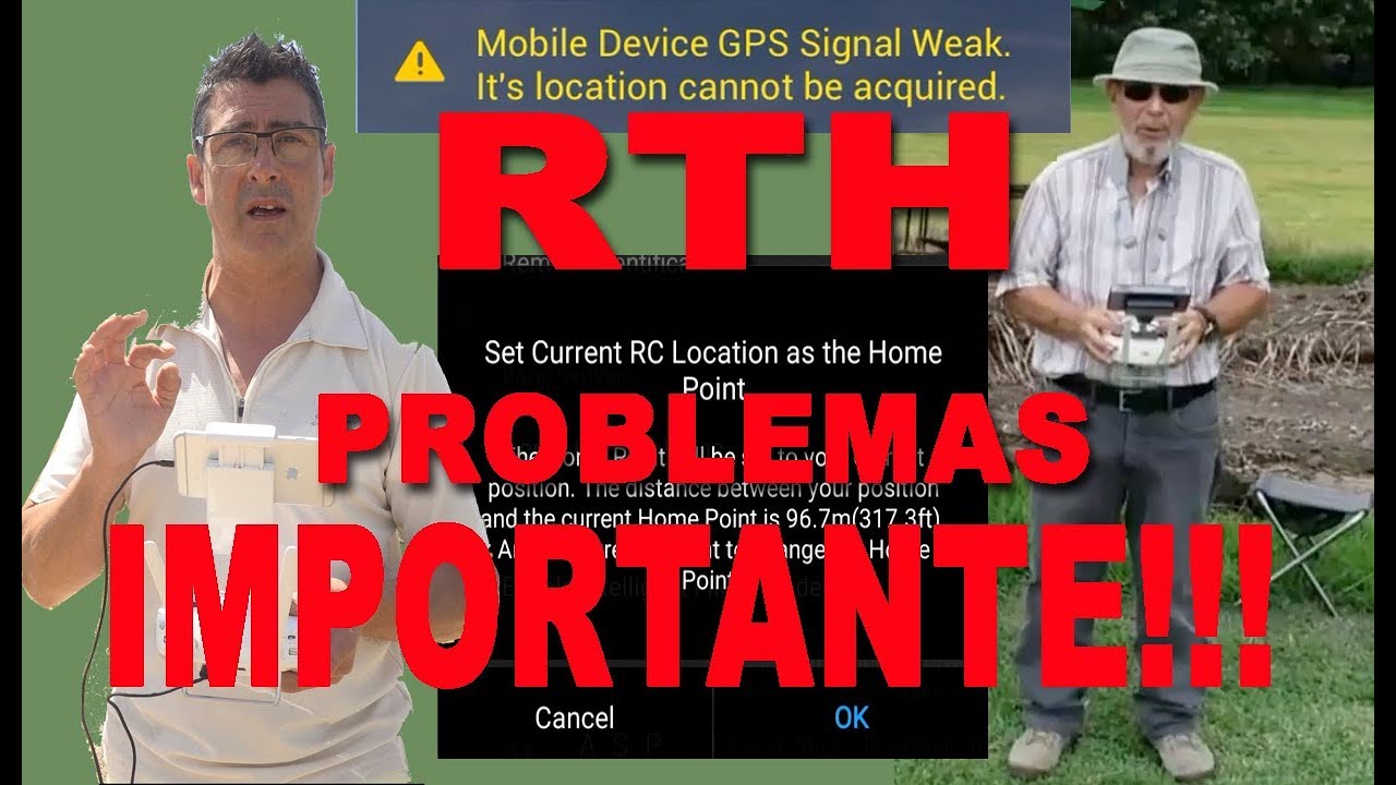 El Return To home de Dji Problemas