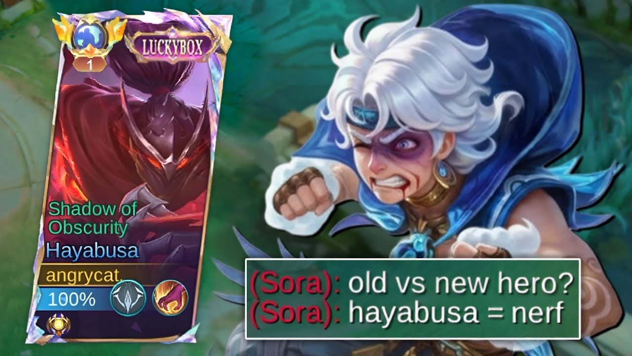THIS ARROGANT SORA GOT HUMBLED WITH GLOBAL HAYABUSA💀 - MLBB