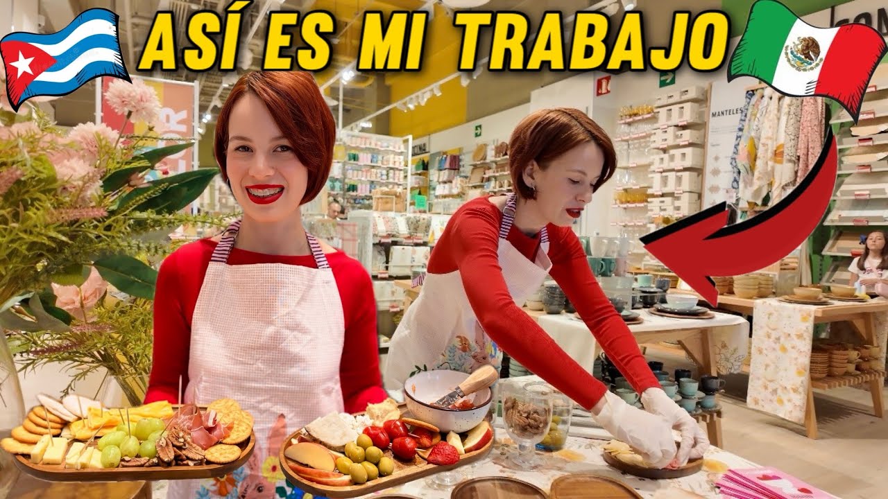 🇨🇺 CUBANA en MÉXICO trabaja como CHEF 🧑‍🍳POR PRIMERA VEZ 🇲🇽