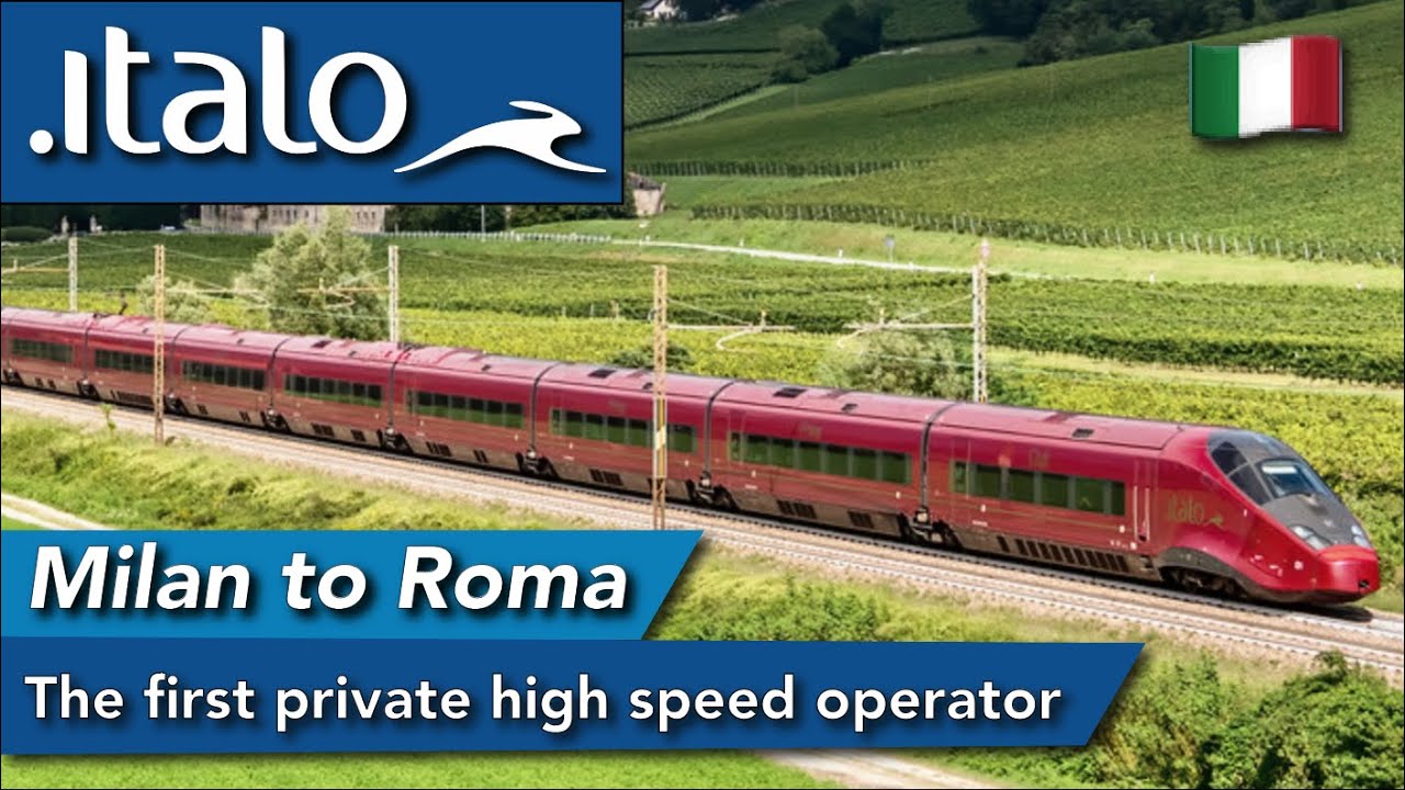 Обзор скоростного поезда Italo AGV: Первый частный оператор высокоскоростных поездов в Европе