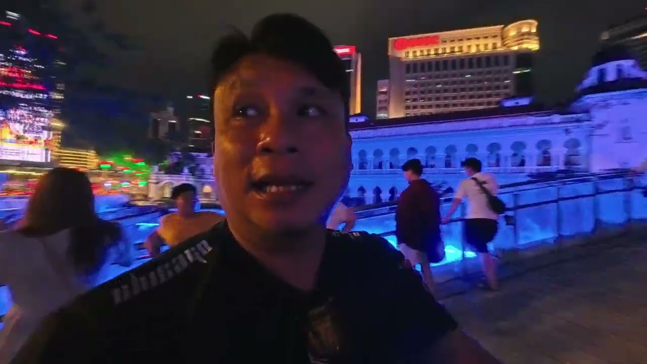Keindahan Dataran Merdeka dan Sungai Klang Di Waktu Malam _ KL Vlog PART 6