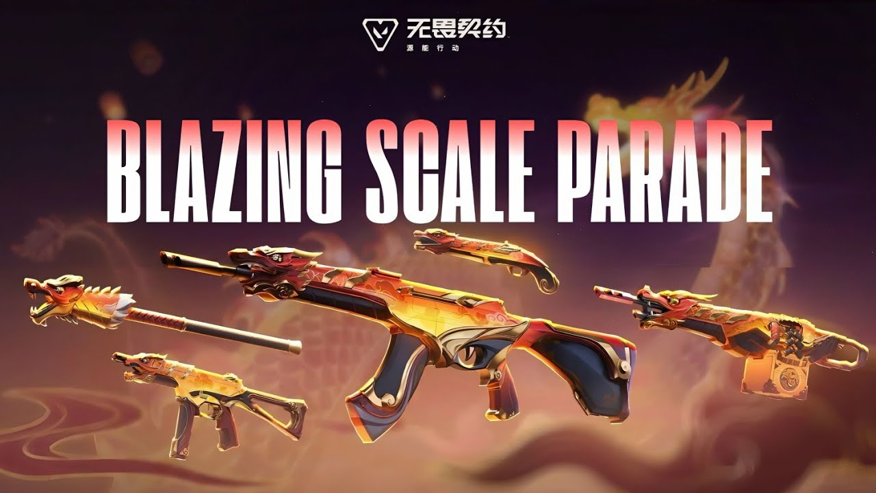 ​Radiant Scales Vanguard - Skins Collection  //  Valorant Mobile