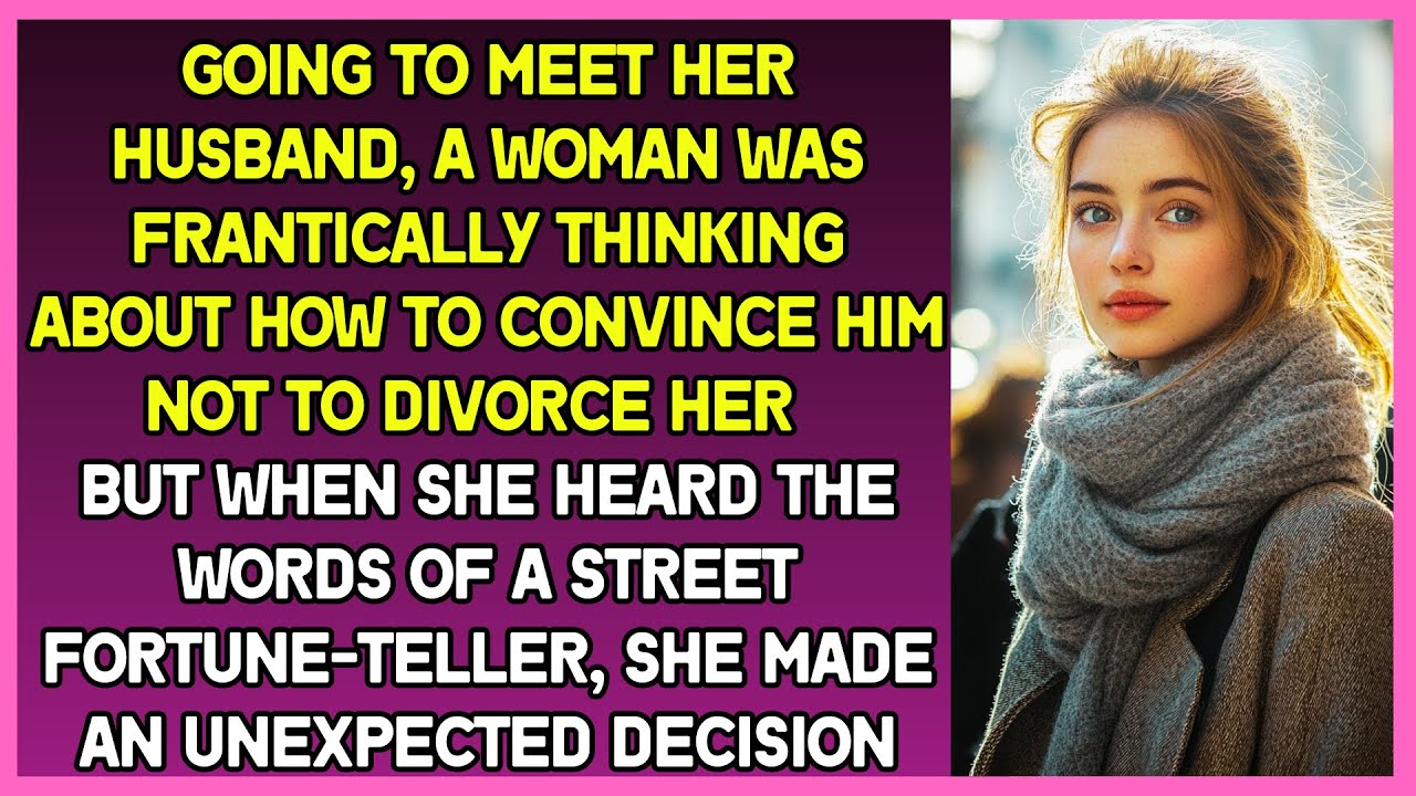 Wife wanted to convince her husband not to divorce her, but suddenly, she heard stranger's words
