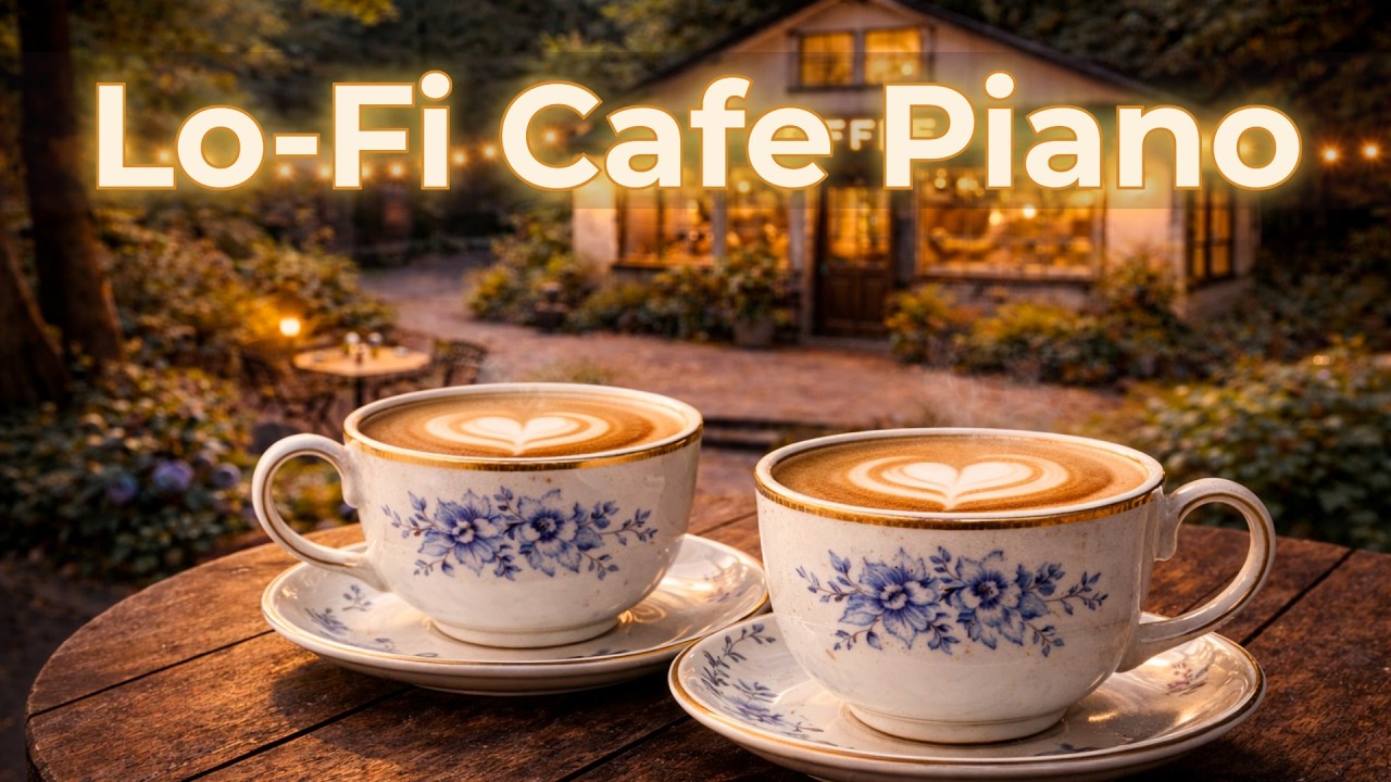 Lo-Fi Cafe Piano BGM | Music for Study & Work