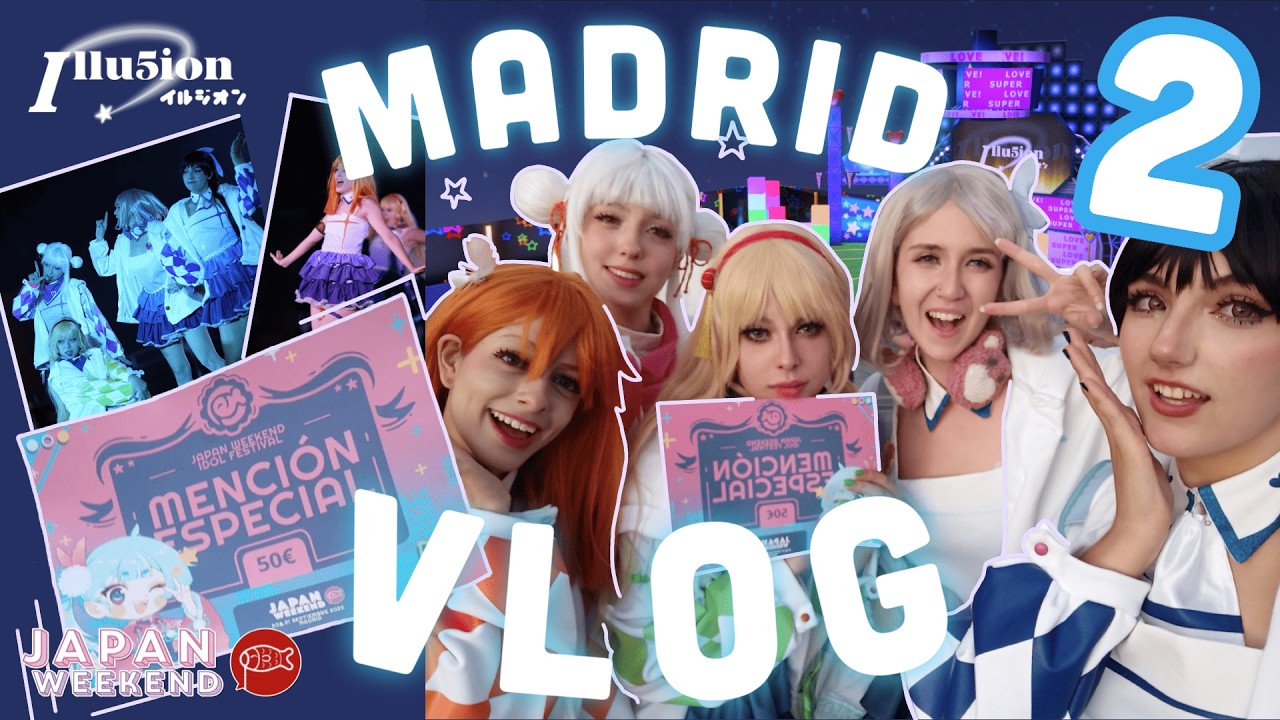 【VLOG】Nuestro primer premio!?! | ILLU5ION: Japan Weekend MADRID 2 - Sept 2025