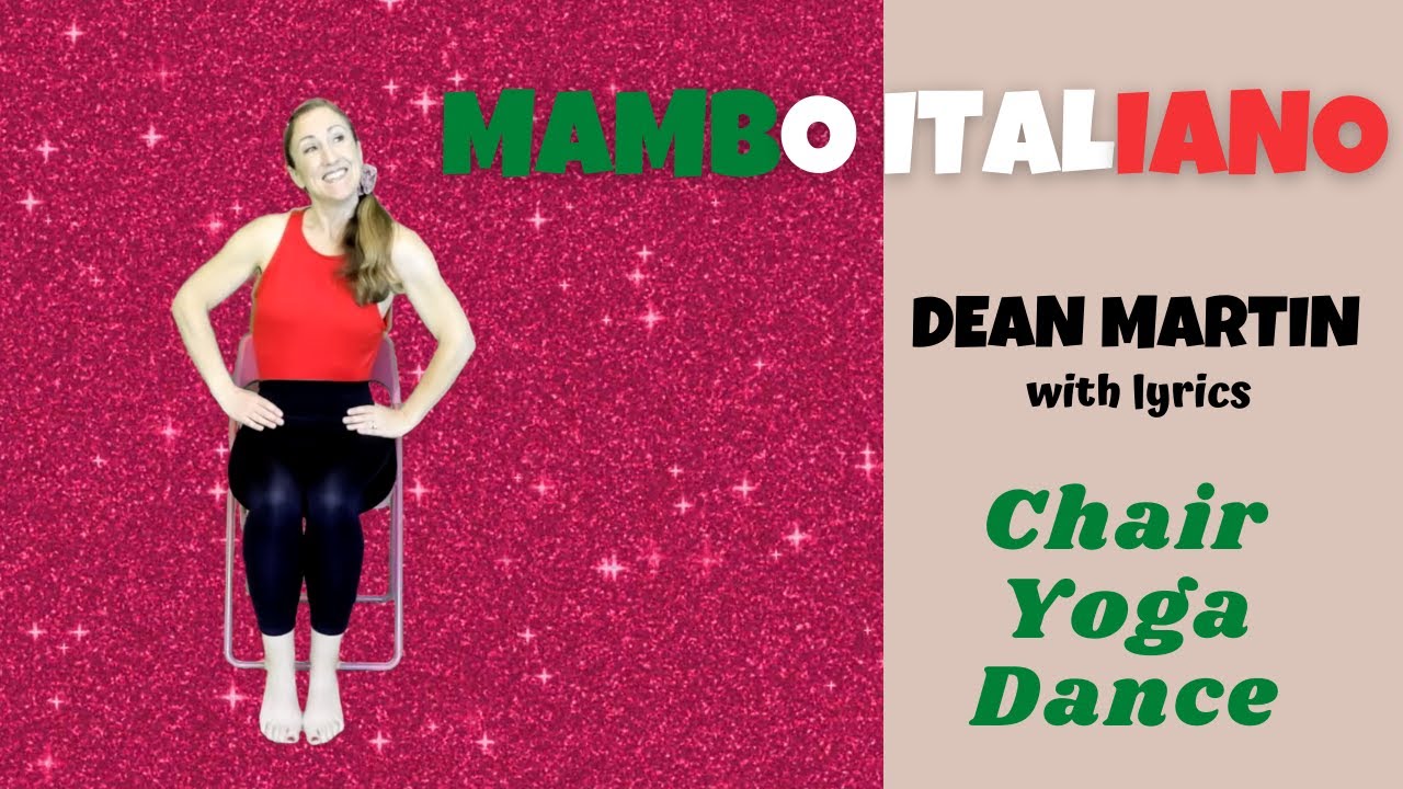 Dance the MAMBO ITALIANO! * Chair Yoga Dance * FUN seated dance for senior living activities