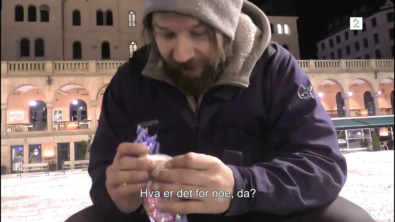 Petter Uteligger- Andre blir svært glad for julegaven fra Petter