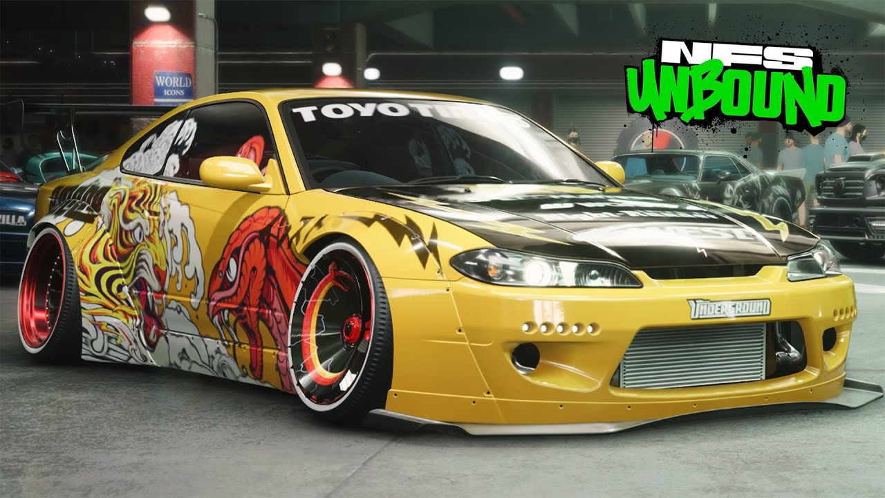 Need for Speed Unbound - Nissan Silvia S15 Spec-R Aero Customization | Max Build