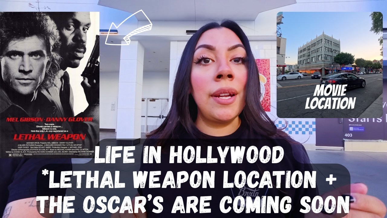 life in HOLLYWOOD *LETHAL WEAPON LOCATION + the OSCAR'S are COMING SOON #fyp