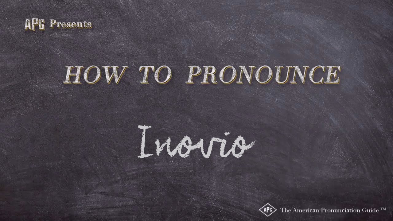 How to Pronounce Inovio (Real Life Examples!)