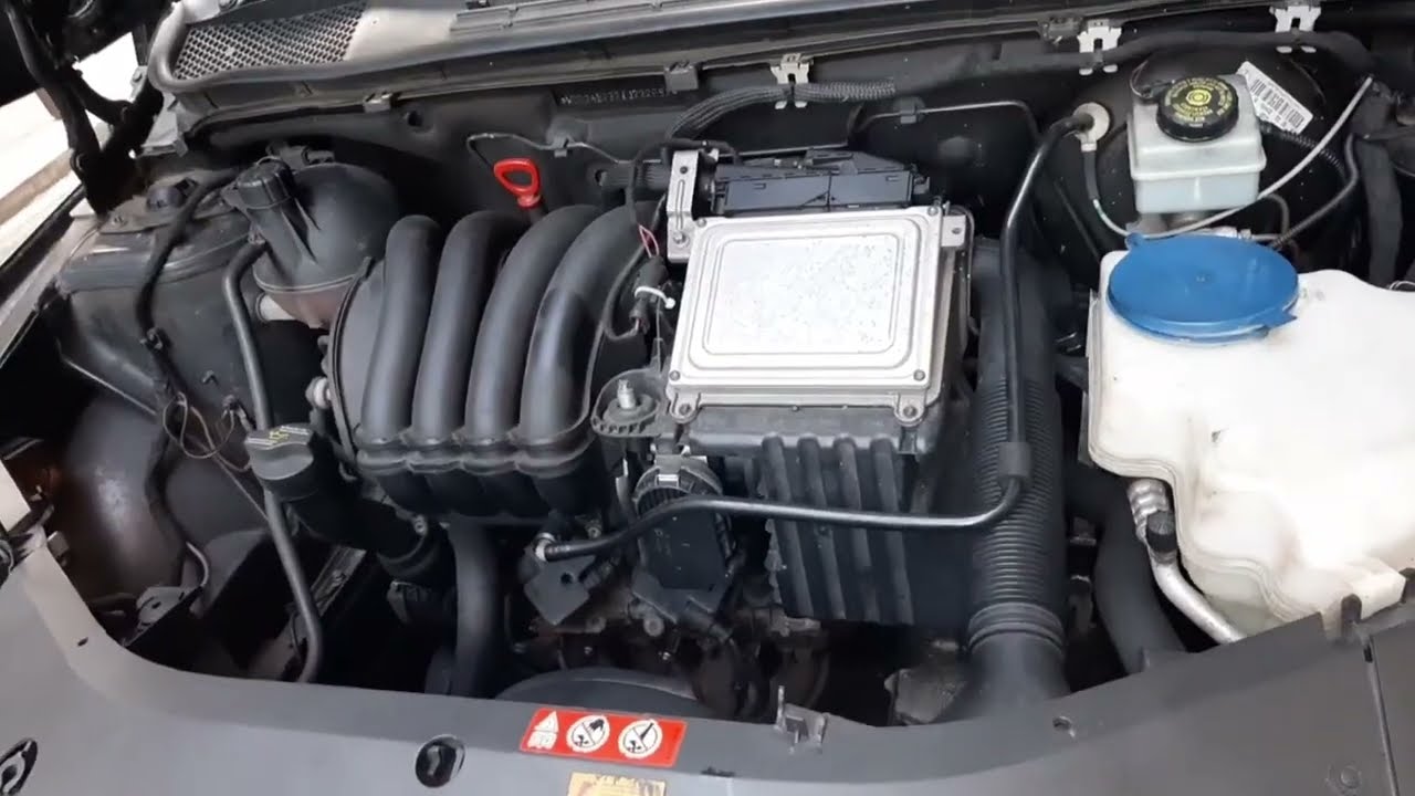 Mercedes B 180i with DAMAGED engine mounts, its silent blocks destroyed