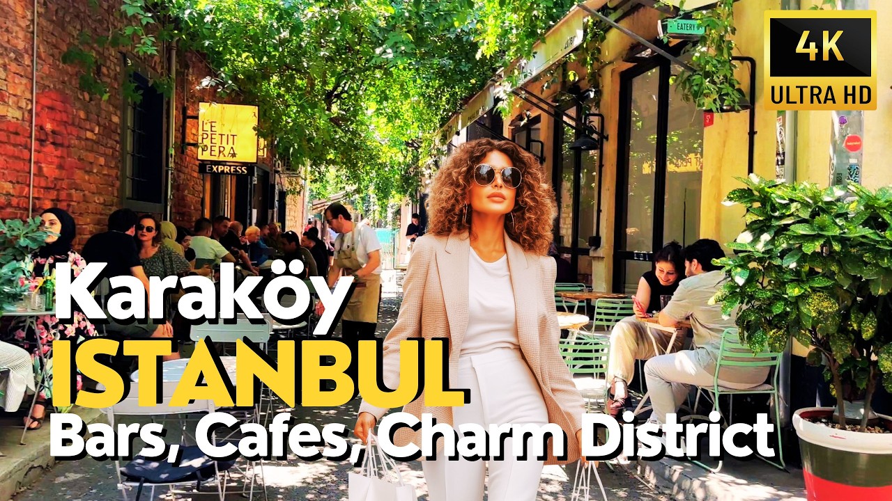 🇹🇷Istanbul 4K Walking Tour 2025 | Karakoy: Istanbul’s Hipster Paradise