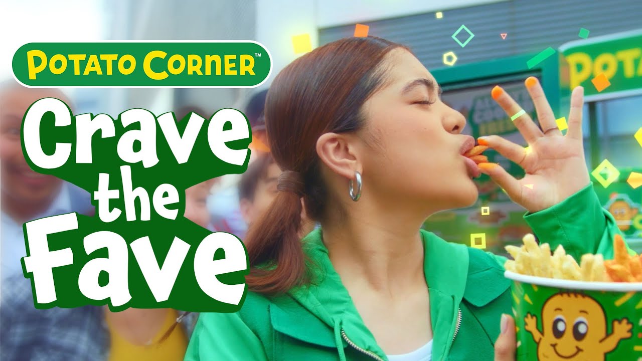 2 icons. 1 collab. 🥔🔥 Craving for PotCor? Get it now! 💚👌#CraveTheFave #PotatoCorner