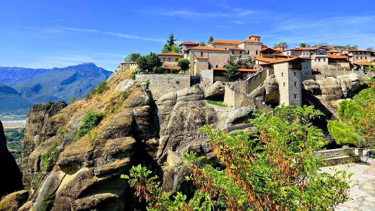 METEORA-FRUMUSEȚEA DIN GRECIA..@BotLucian1978 #travel#greece#meteora#god#top#views#foryou#monastery