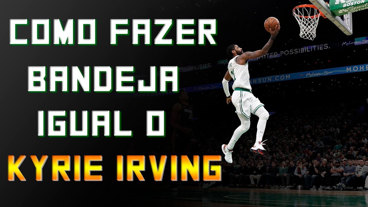 Como Fazer Bandeja Igual o Kyrie Irving | TREINO COMPLETO BANDEJA REVERSE!