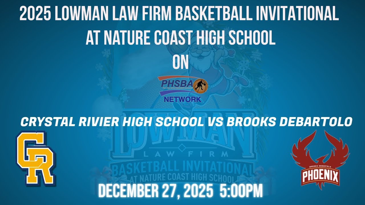 CRYSTAL RIVER HIGH SCHOOL VS BROOKS DEBARTOLO