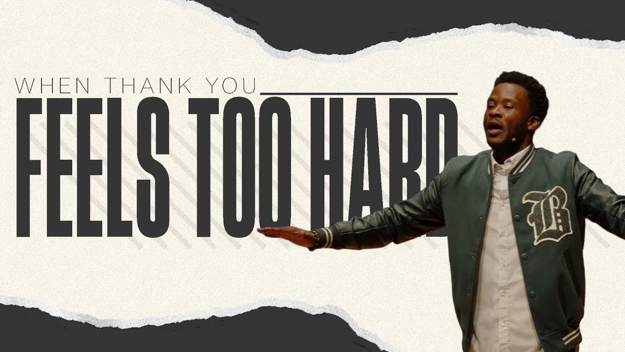 When Thank You Feels Too Hard // Grateful Anyway Series // The Remedy Church // Pastor Lav