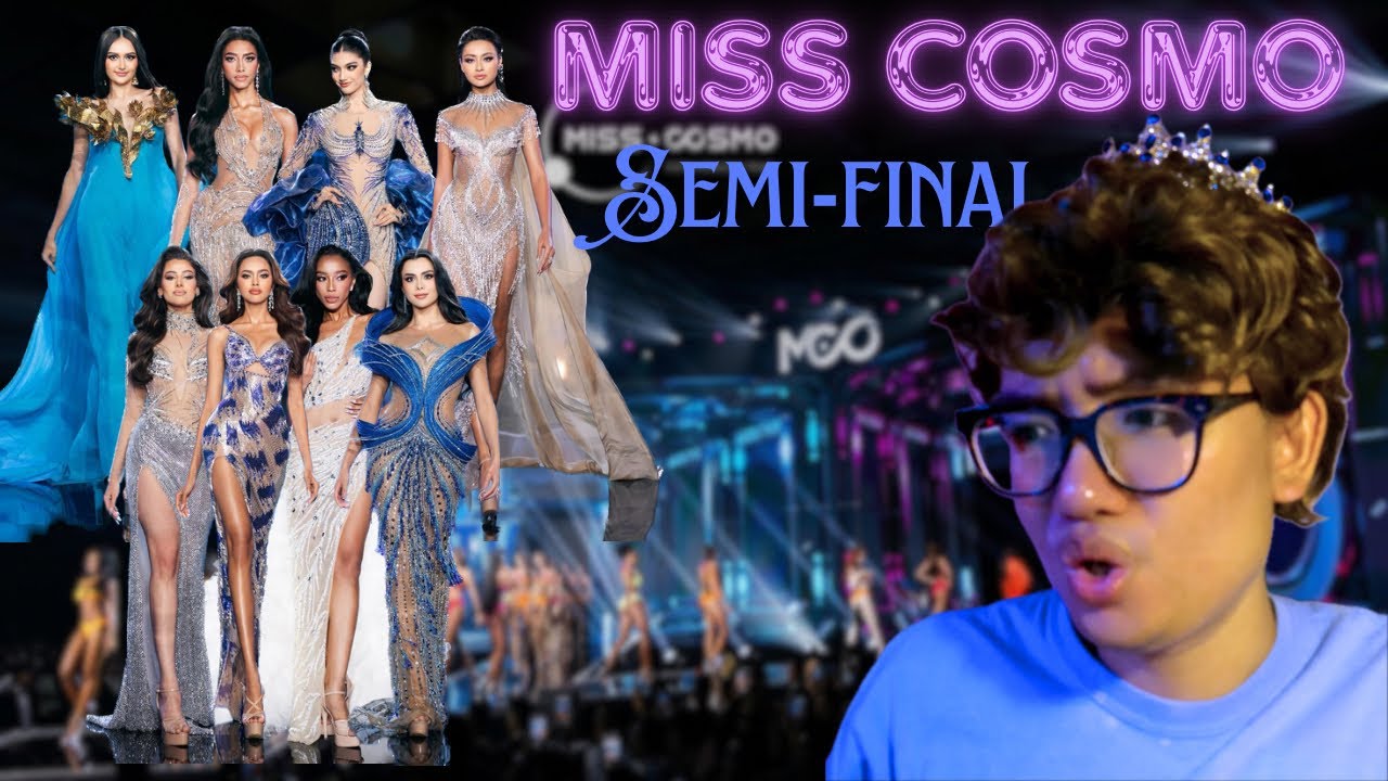 NEON Reaction | Evening Gown | Semi-Final Miss Cosmo 2024!!! OUTSTANDING STAGE!!!
