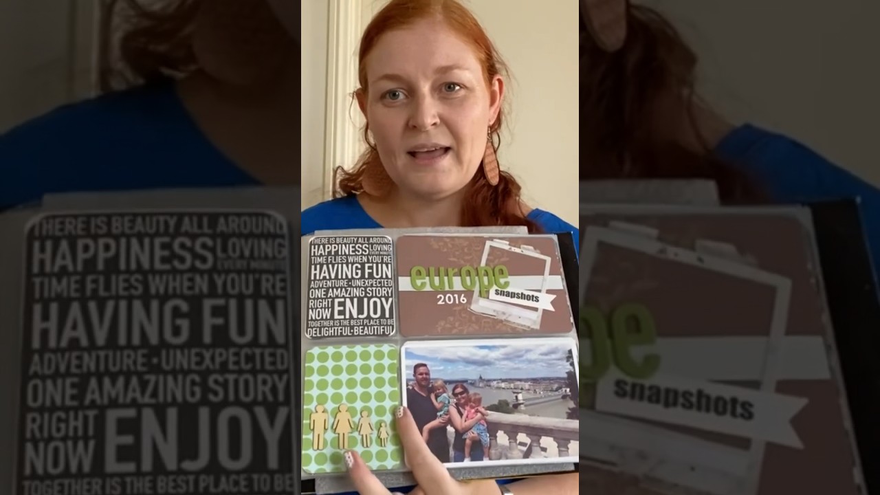 Travel Scrapbook Ideas - Part 2 #travelscrapbook #projectlife