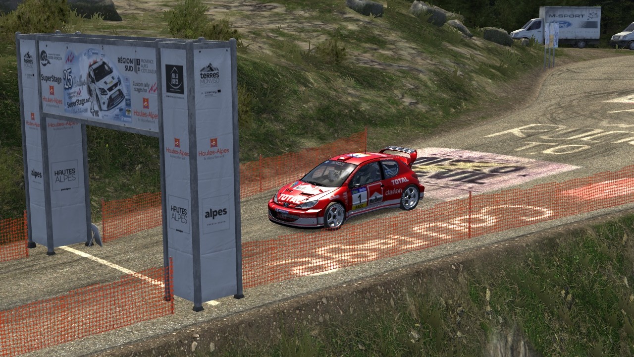 Assetto corsa / Roure Beuil / Peugeot 206 WRC / 07:43.692