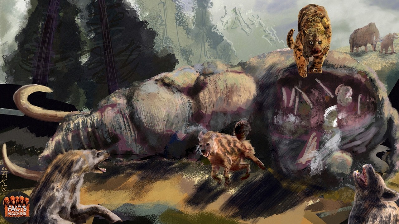 Когда животные Африки бродили по Америке