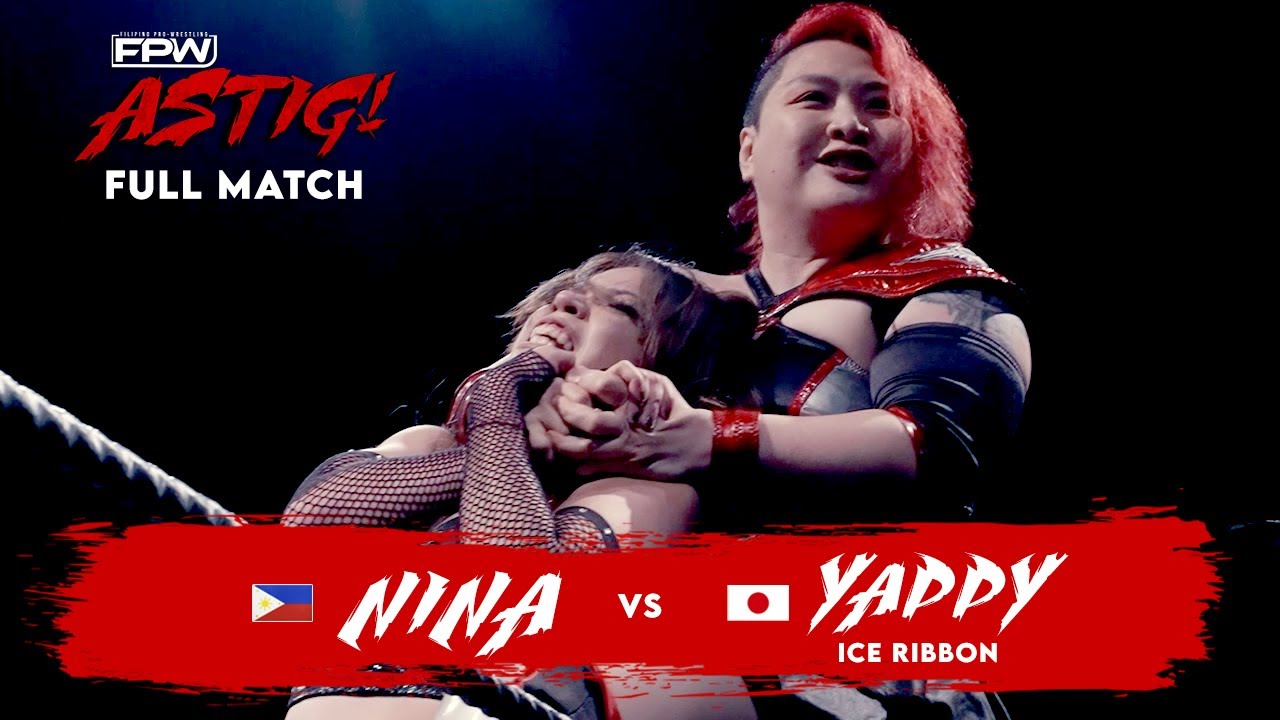 FULL MATCH — Yappy (Ice Ribbon) VS NINA (Santino Bros.)  | FPW Astig