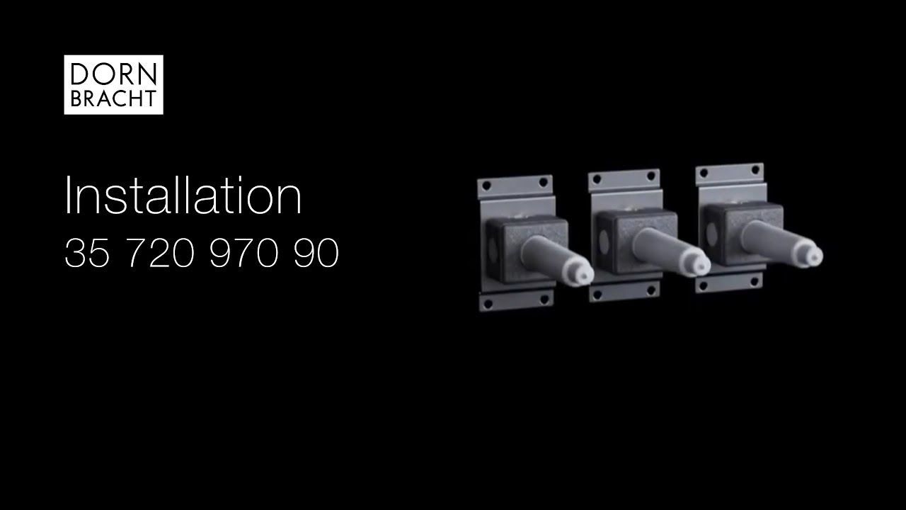 Concealed installation and assembly  wall mounted mixer for variable positioning | Dornbracht