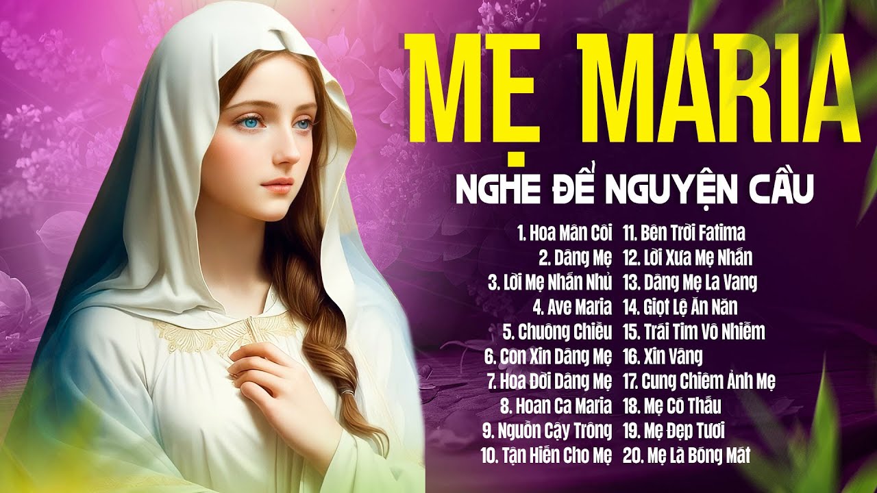 Thánh Ca Mẹ Maria Mới Nhất 2023 | Hoa Mân Côi | Nhạc Thánh Ca Hải Ngoại Đặc Biệt